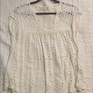 LOVESTITCH eyelet top